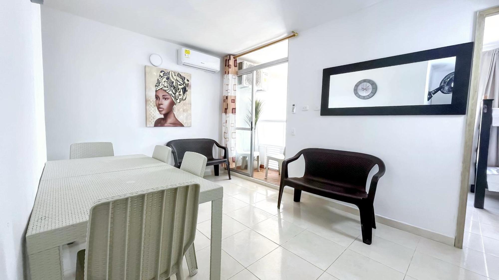 公寓 Aqualina 42m2/3 Cuadras Playa *
